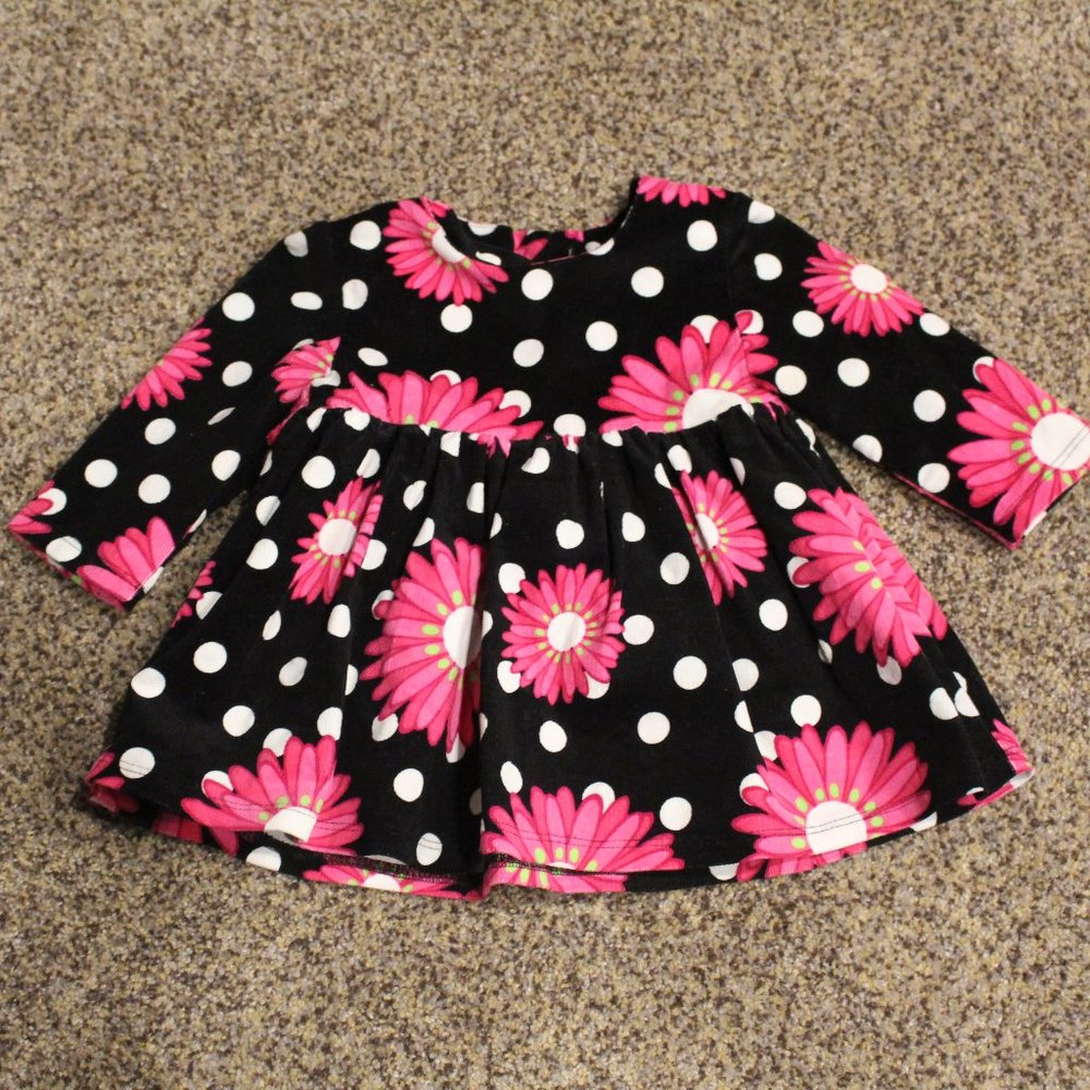 Corky's Kids 12 Month Corduroy Daisy Dress